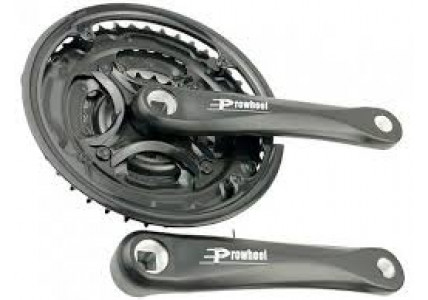 Шатуны  PROWHEEL AL 24/34/42TX170ММ, ЧЕРНЫЙ,